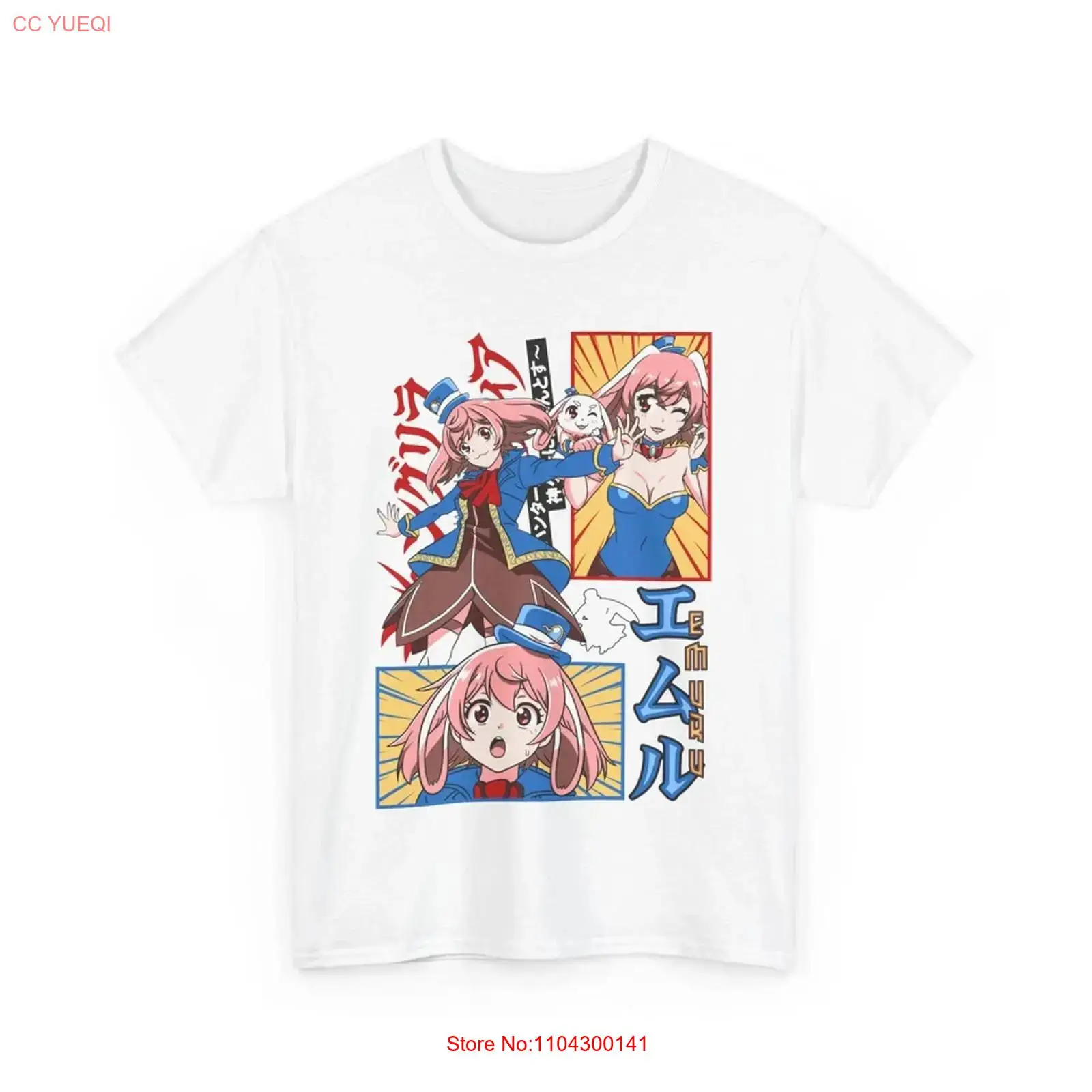 T-shirt Shangri La Frontier Bu - Vintage Fashion La avis et prix