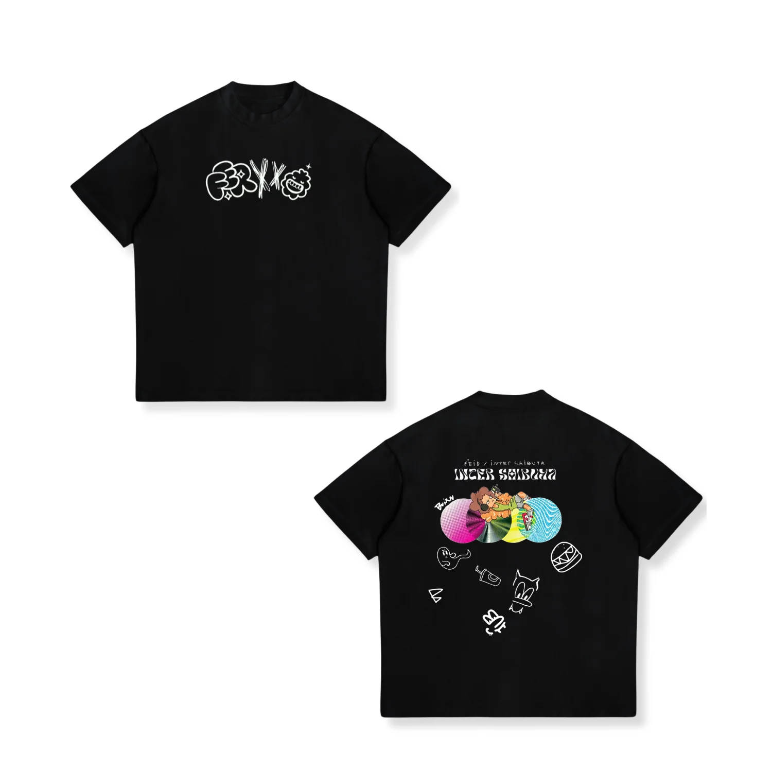 T-shirt Feid Ferxxo No Le Tema - Vintage Fashion La avis et prix